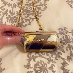 Tiny lipstick or coin purse